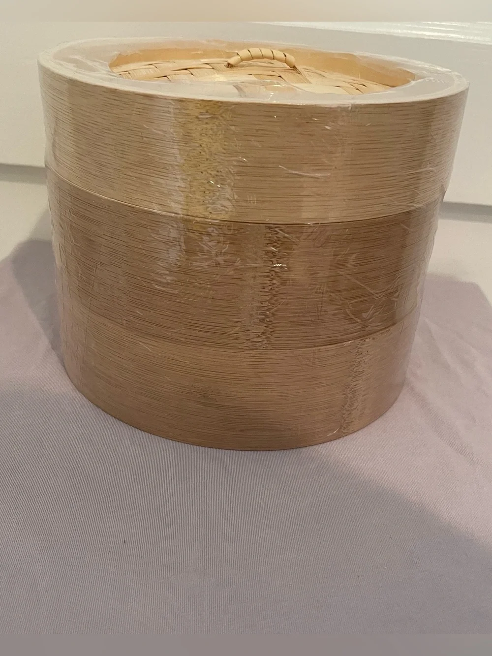 Bamboo Steamer Small Mini 7” Cooking Steam Dumplings Dim Sum Cuisine New